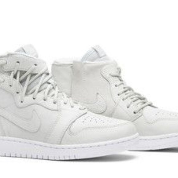 Jordan Shoes - Jordan Women's White 1 Rebel A01530-100 Mid-Top Lace Up Athletic Sneaker Sz 10.5